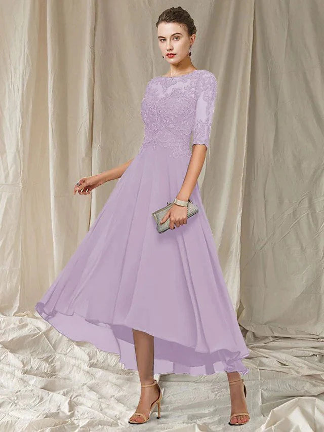 Janne - Elegant in een chique jurk