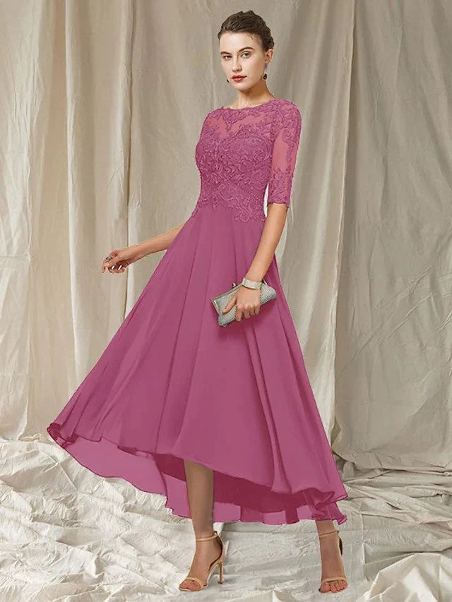 Janne - Elegant in een chique jurk