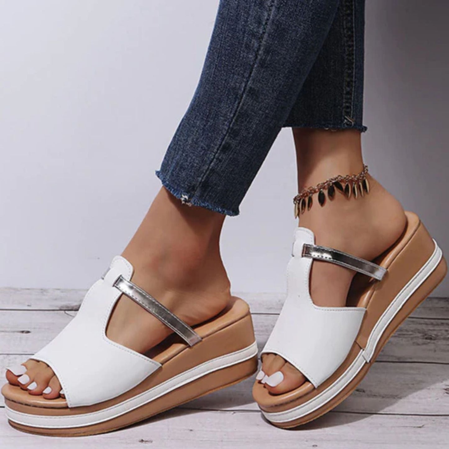 Unita - Stijlvolle, Orthopedische Sandalen met Hoge Zool
