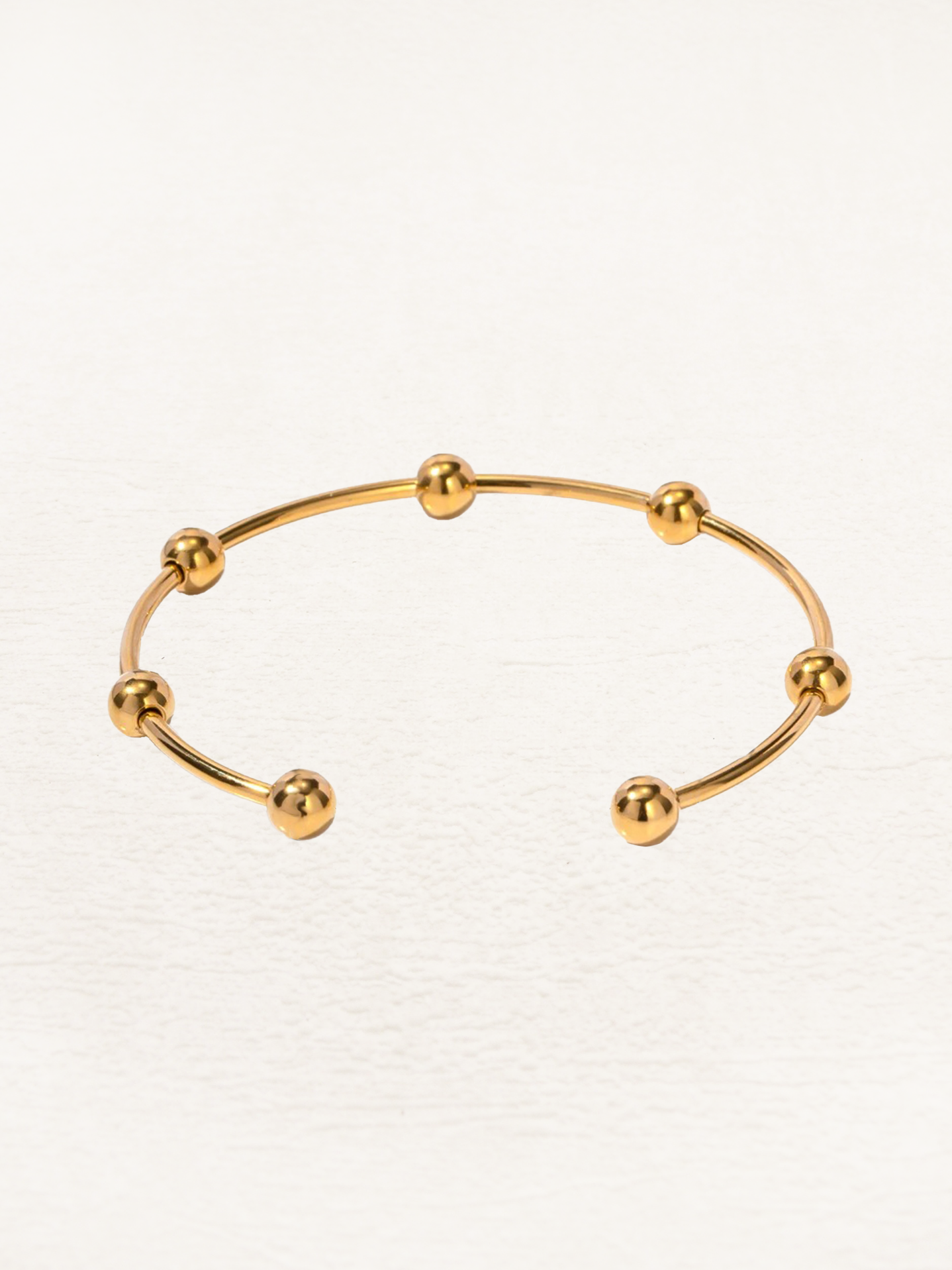 Margaretha - Rosalien Kraal Bangle Armband Goud