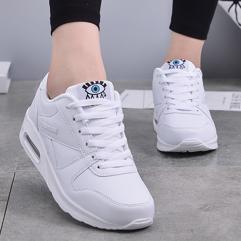Kayla - Roze Luchtkussen Sneakers