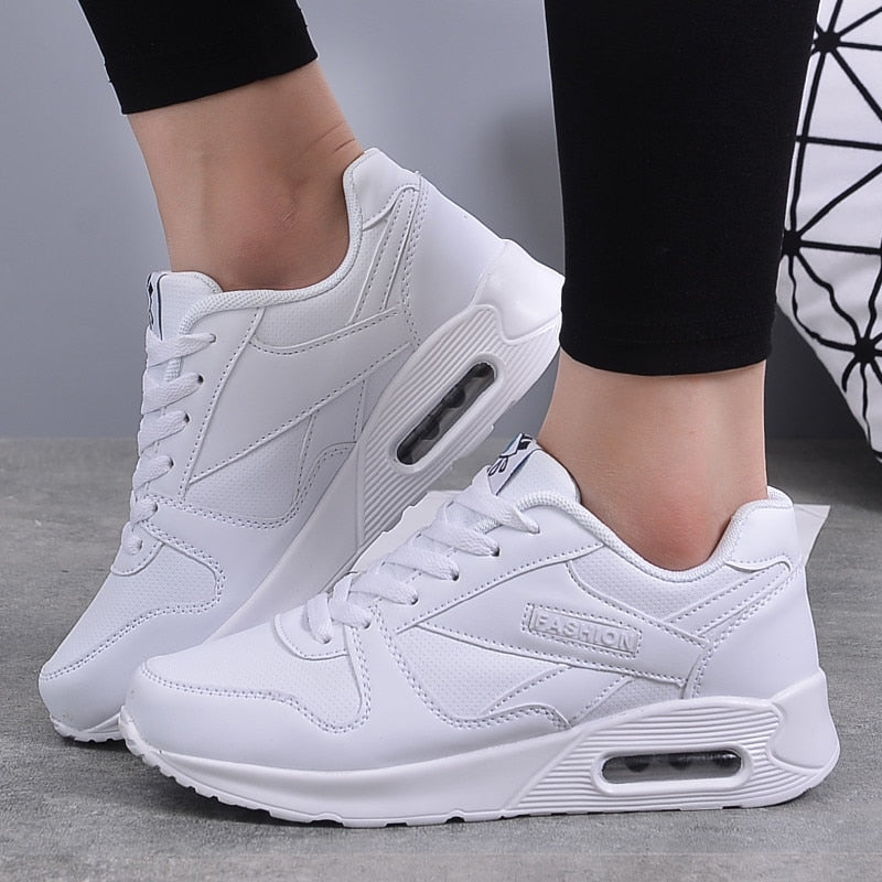 Kayla - Roze Luchtkussen Sneakers