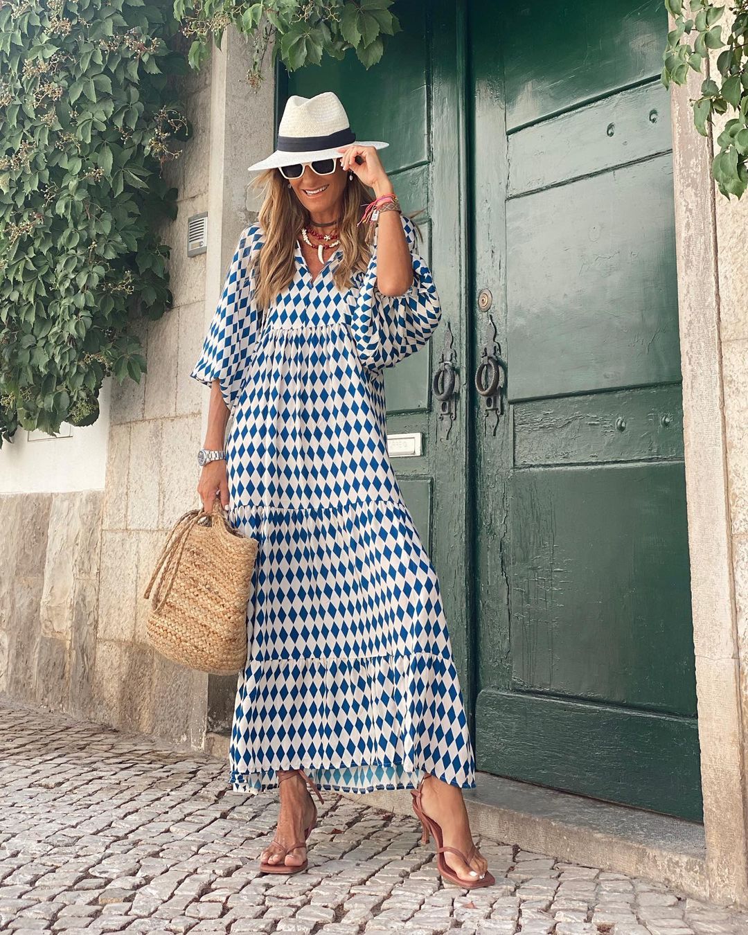 Mia - Maxi Jurk met Bloemenprint