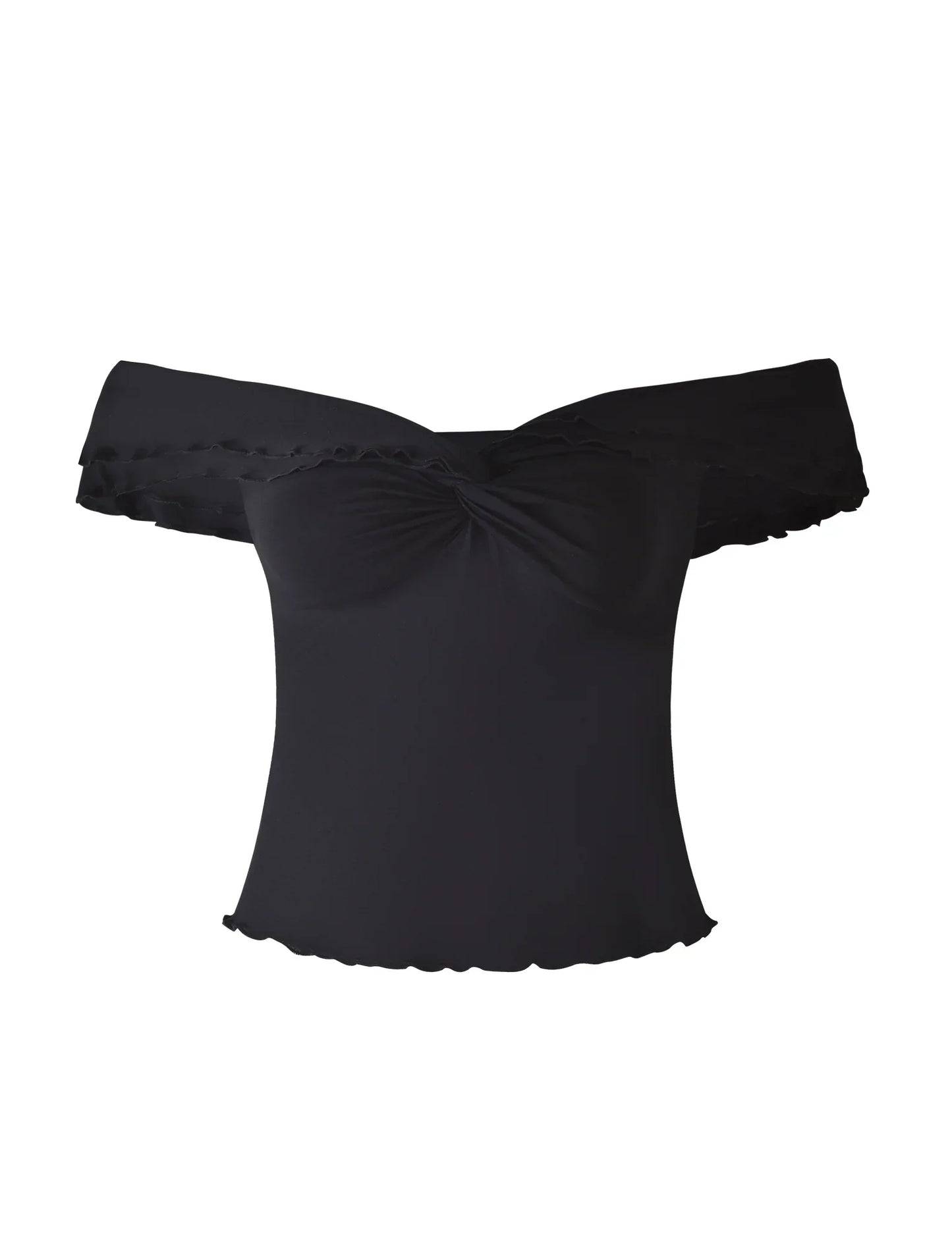 Luella - Textuur Gedraaide Top met Maxirok
