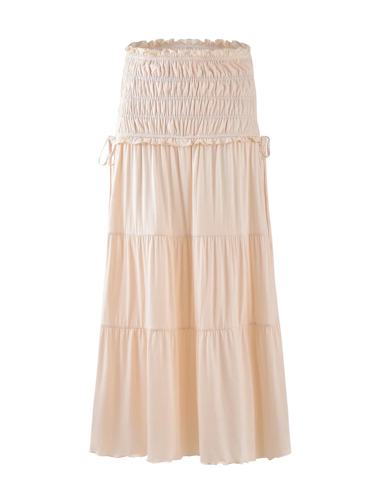 Luella - Textuur Gedraaide Top met Maxirok