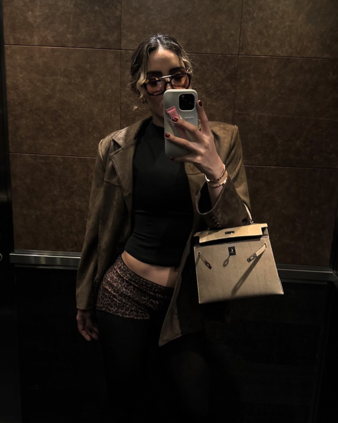 Isabelle - Bruine Blazer