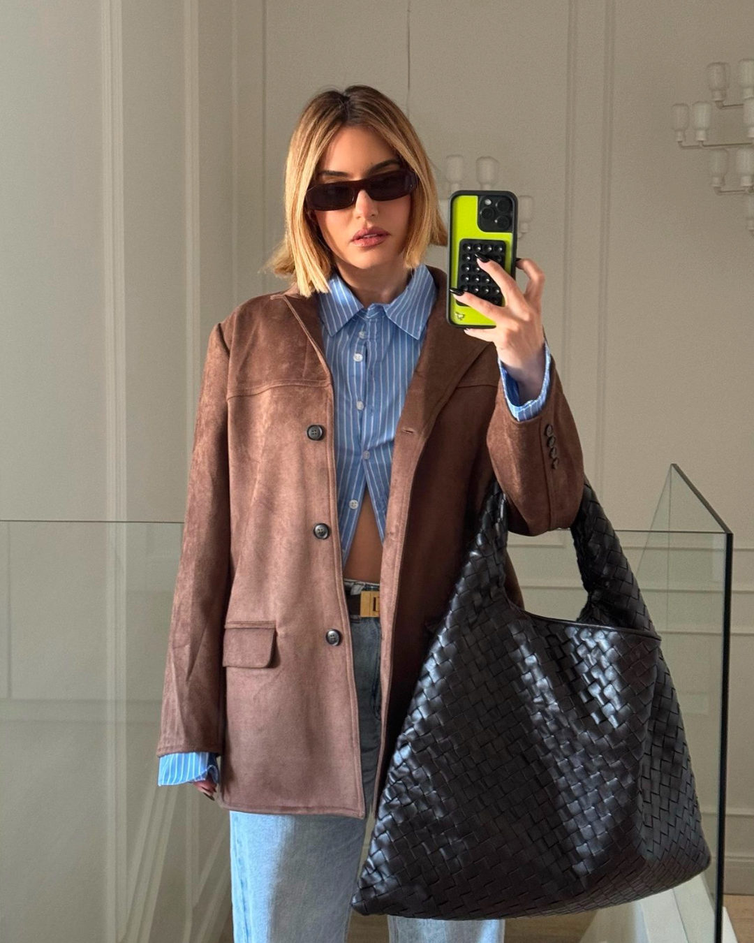 Isabelle - Bruine Blazer