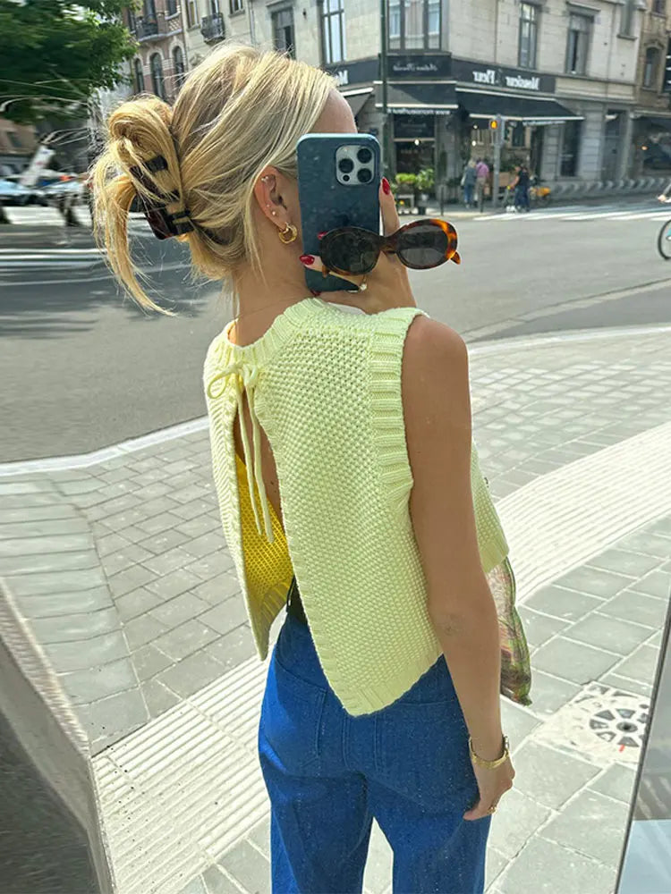 Odessa - Stijlvolle Zomerkleding Knit Top