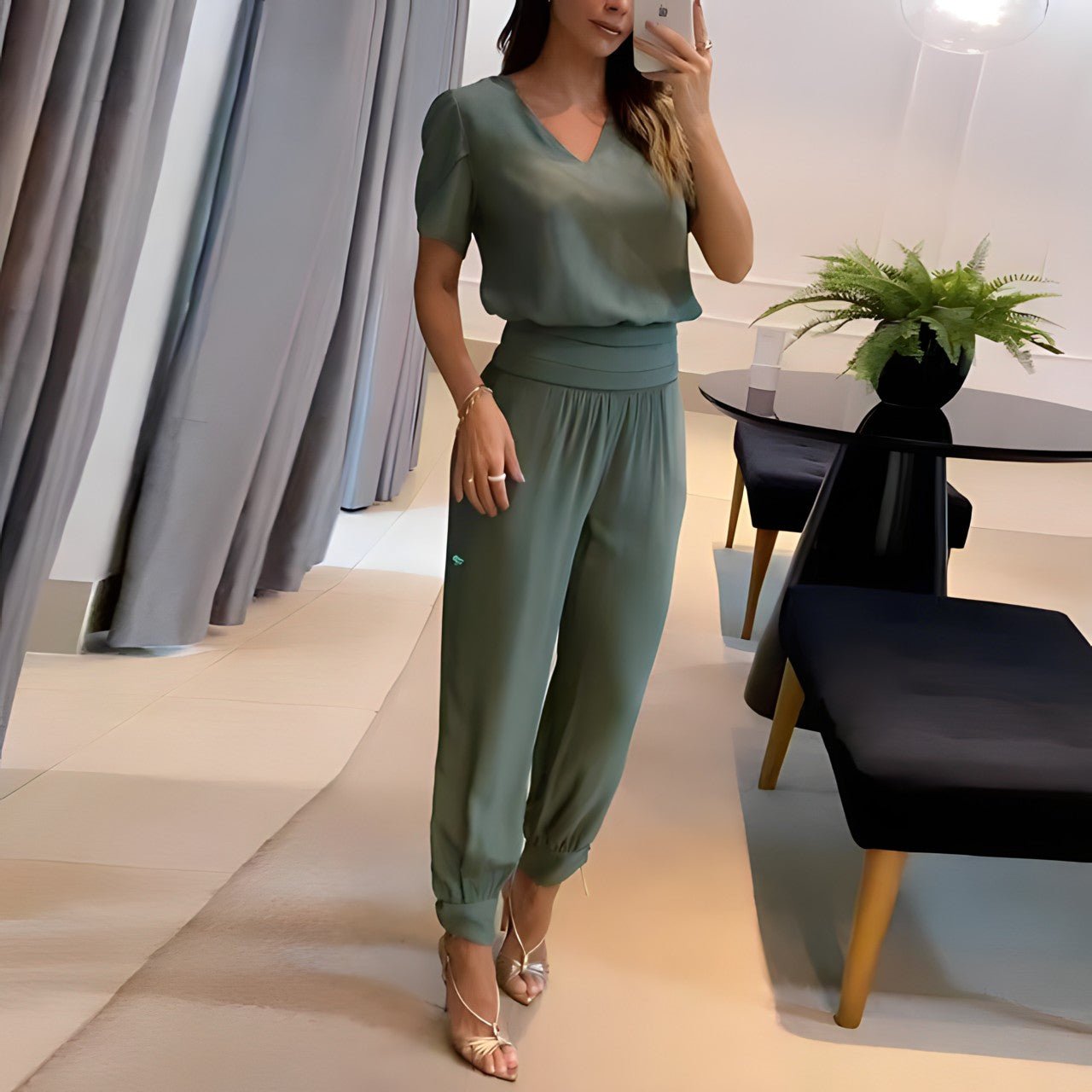 UrbanElegance - Blouse en broek