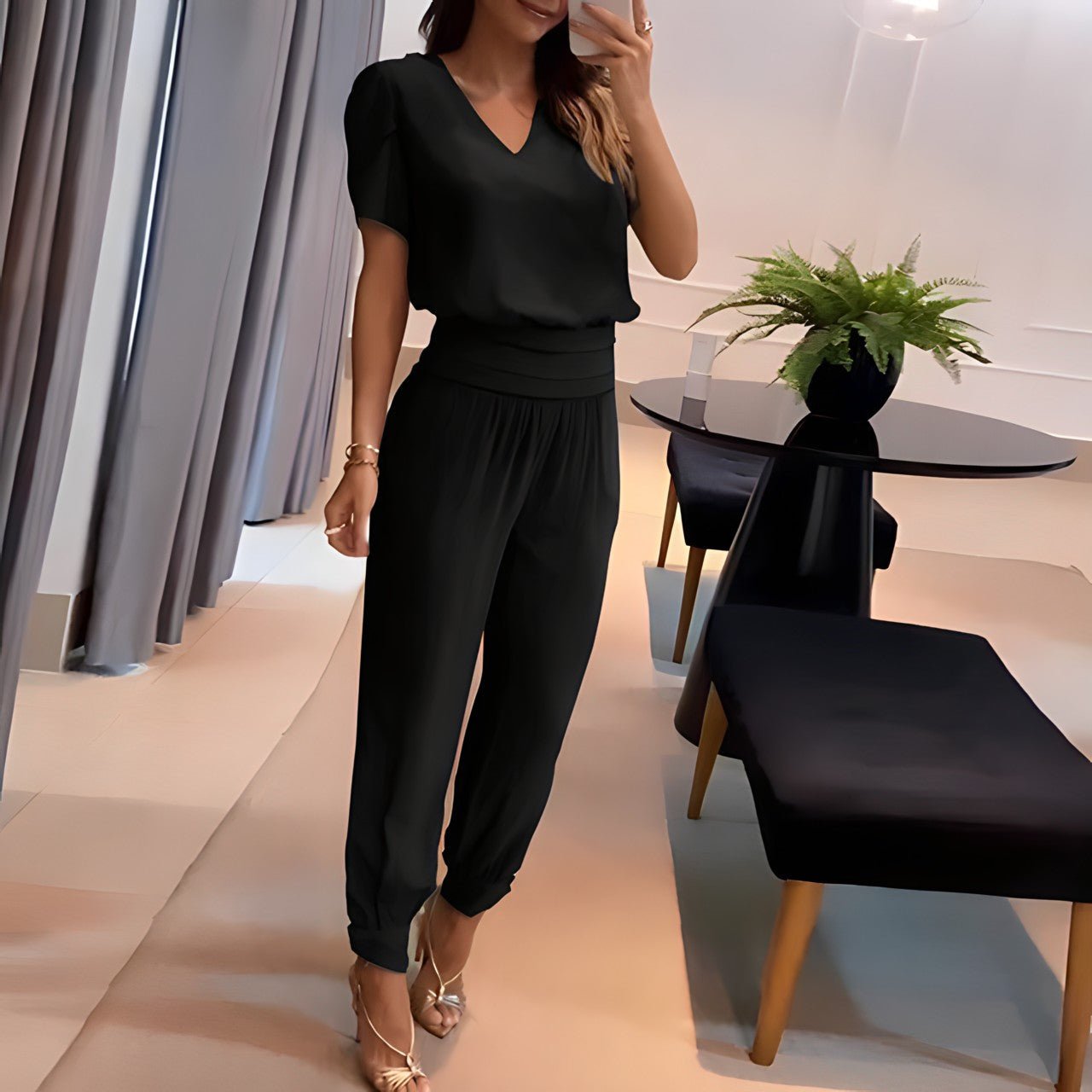 UrbanElegance - Blouse en broek