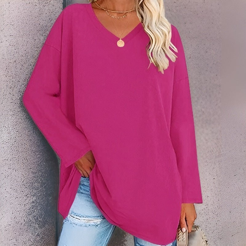 Kaye - Longsleeve Lrui met V-Hals