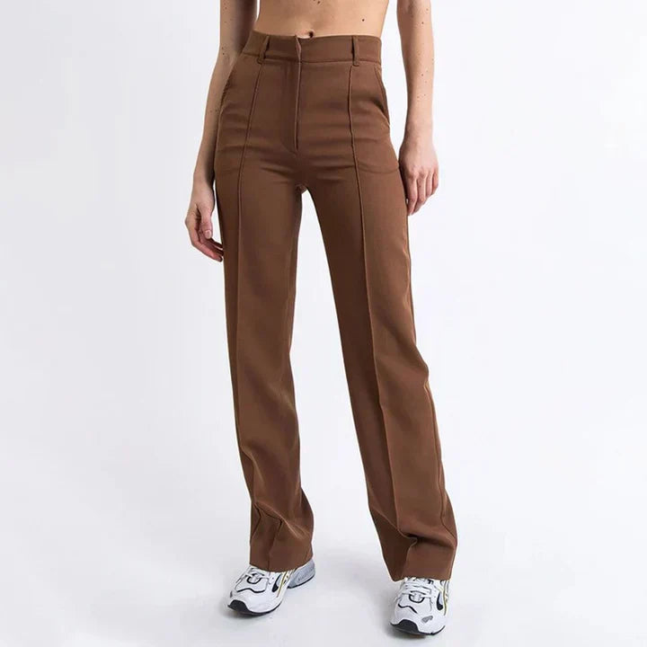 Lily - Hoge Taille Flared Broek