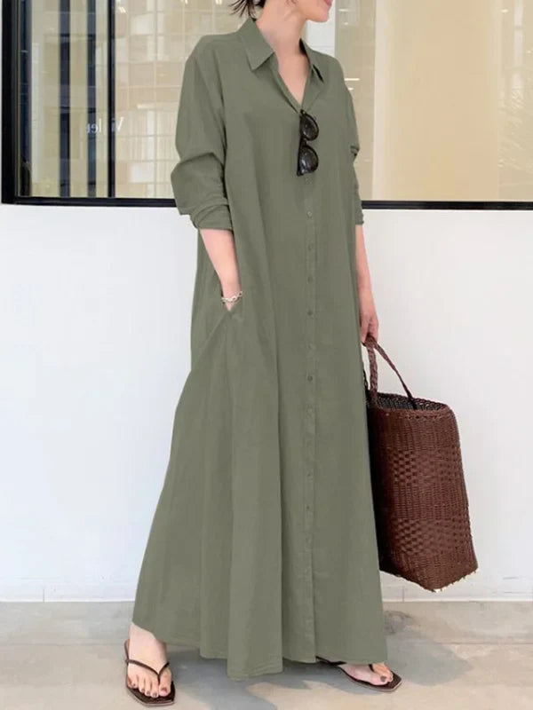 Elyne Lange Oversized Comfi Overhemdjurk