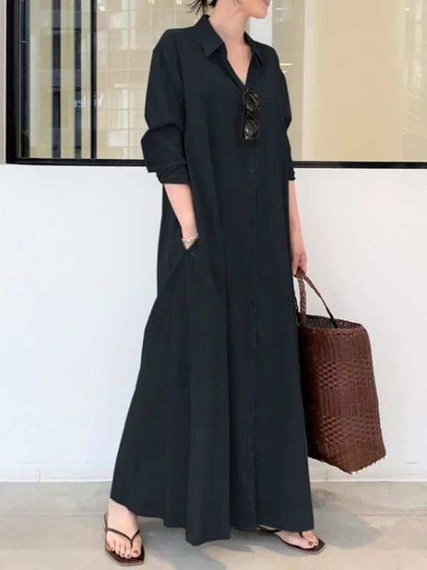 Elyne Lange Oversized Comfi Overhemdjurk