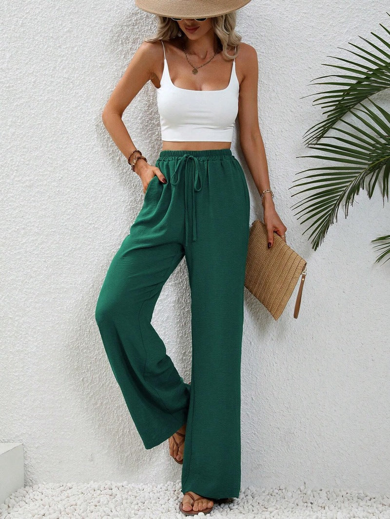 Emma - Casual Losse Broek met Trekkoord
