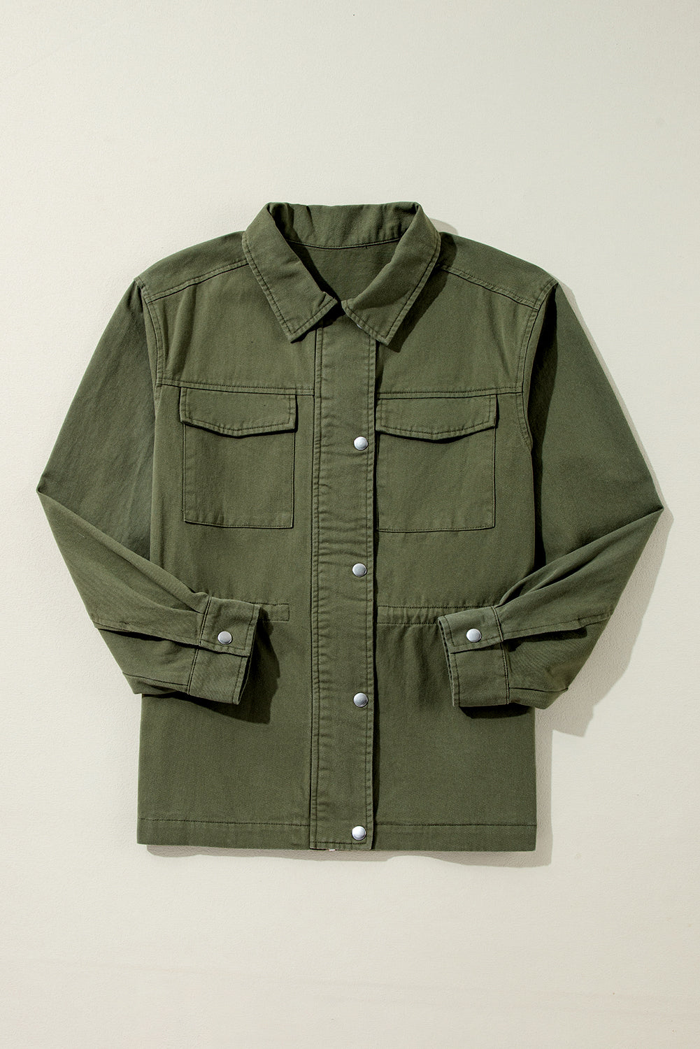 Lucas - Olijfgroene Utility Jas