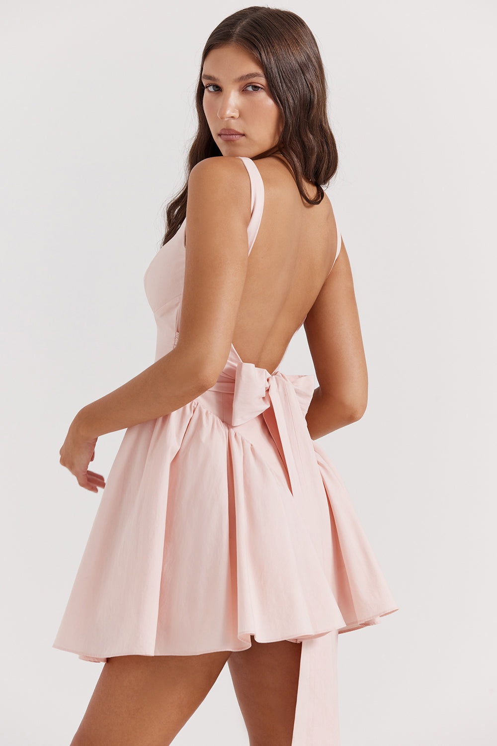 Kinsley - Mini Jurk met Strik