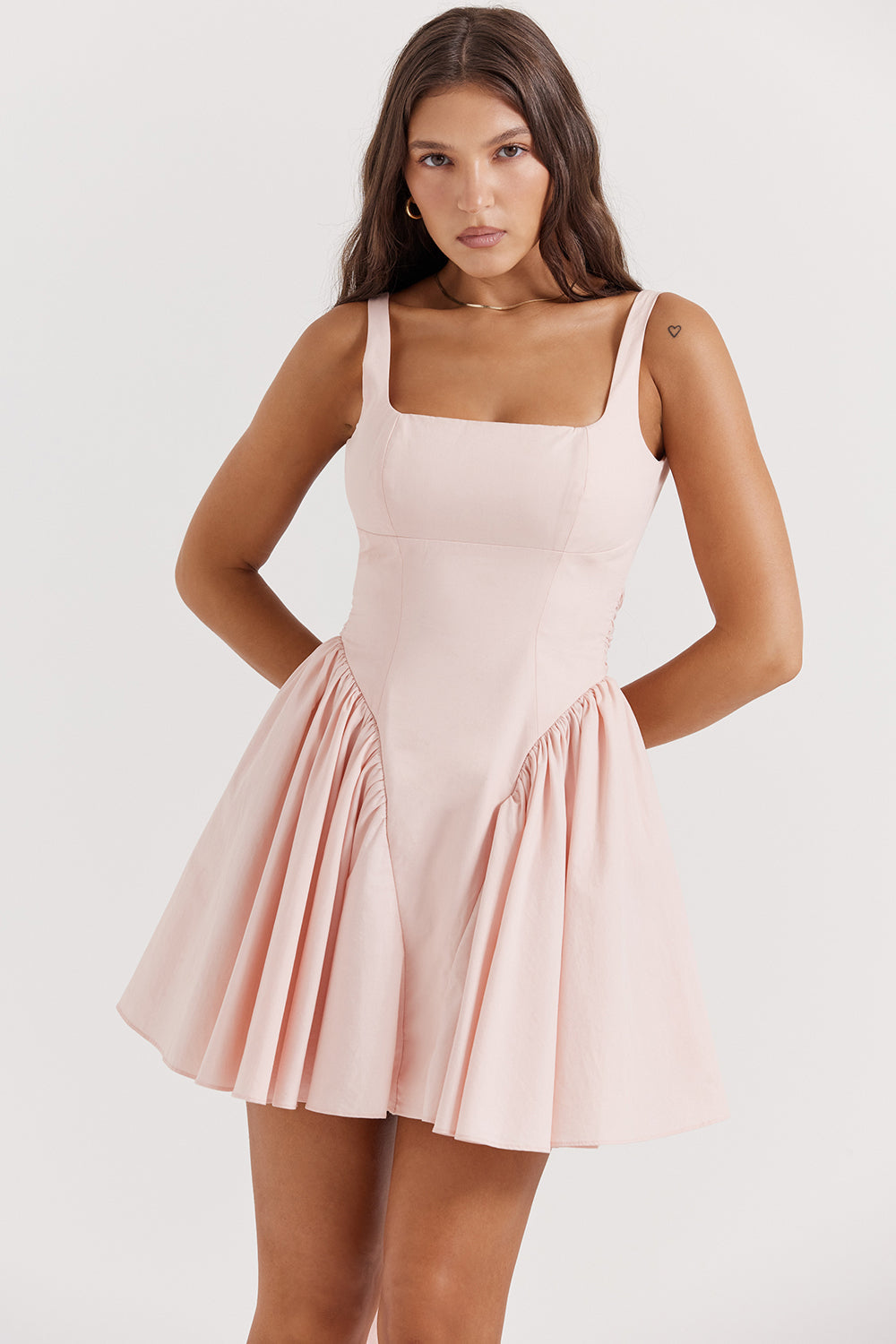 Kinsley - Mini Jurk met Strik