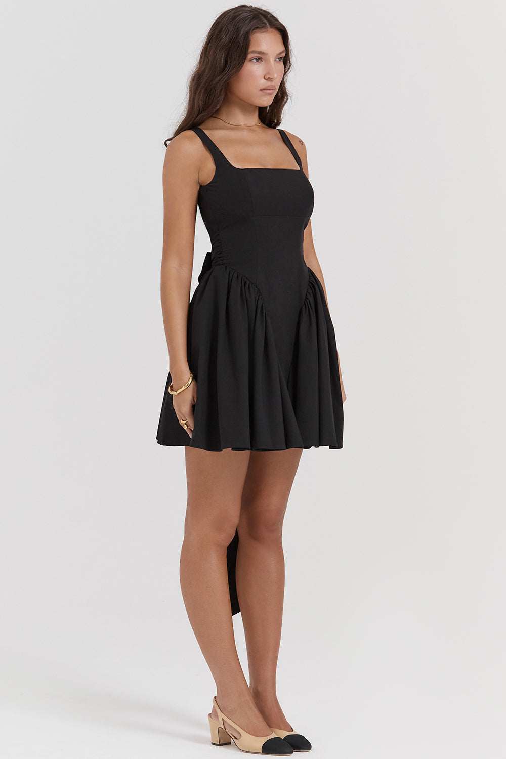 Kinsley - Mini Jurk met Strik