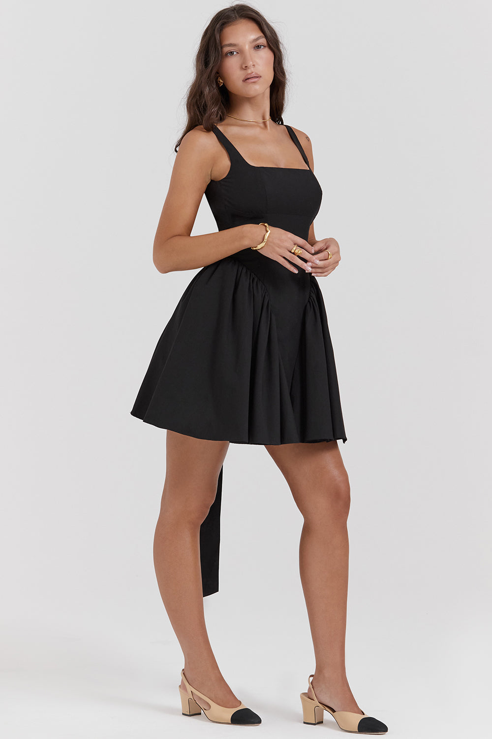 Kinsley - Mini Jurk met Strik