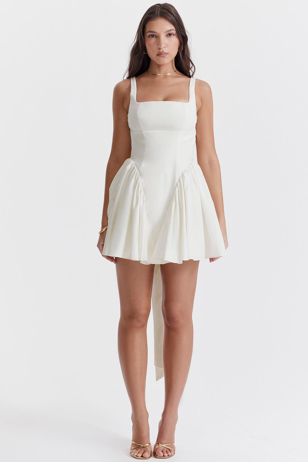 Kinsley - Mini Jurk met Strik