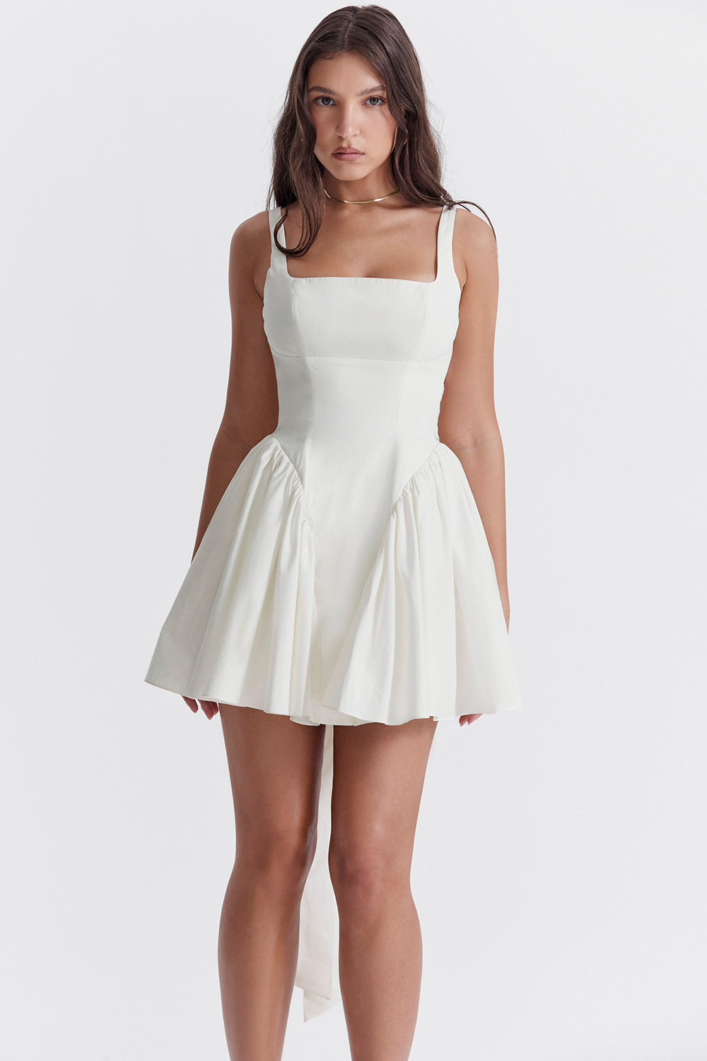 Kinsley - Mini Jurk met Strik