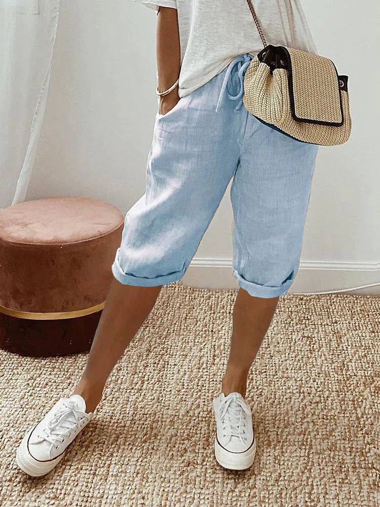 LuxeFit Dames Shorts: Verhoog je Garderobe met Stijlvolle Comfort