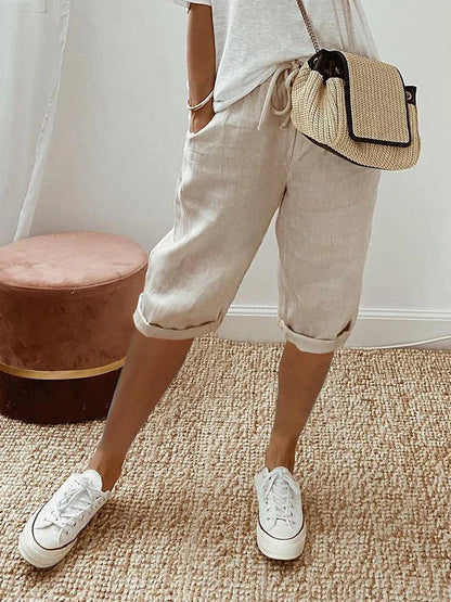 LuxeFit Dames Shorts: Verhoog je Garderobe met Stijlvolle Comfort