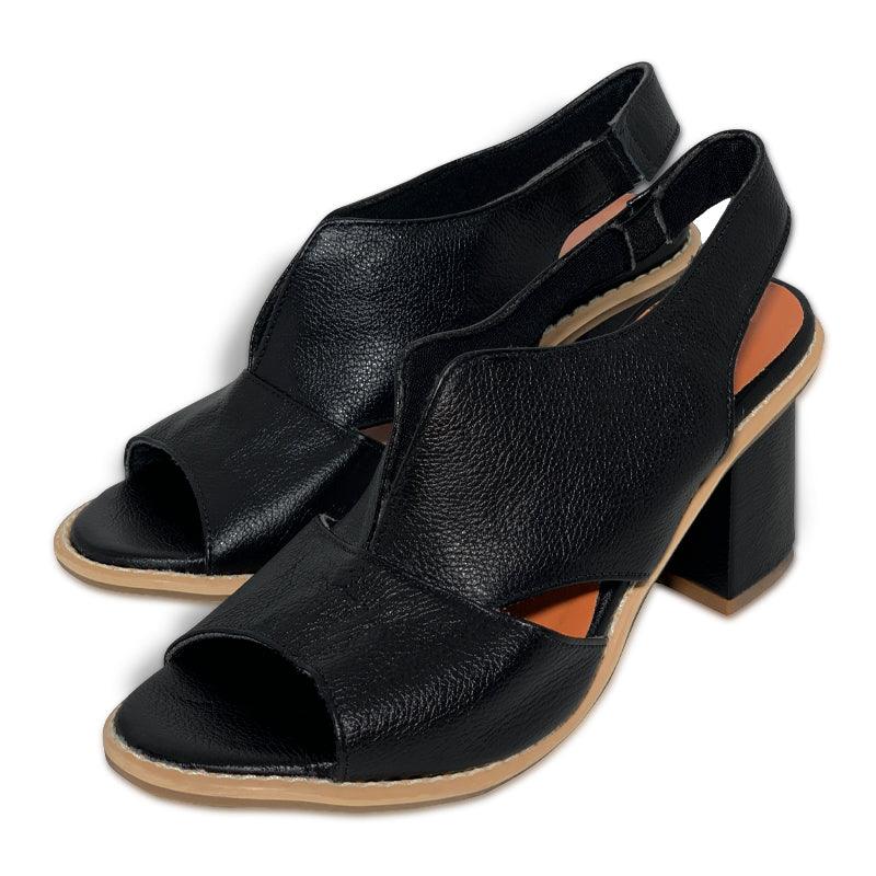 Elizabeth - Ongeëvenaarde Duurzaamheid & Tijdloze Elegantie in Dames Sandalen van Echt Leer