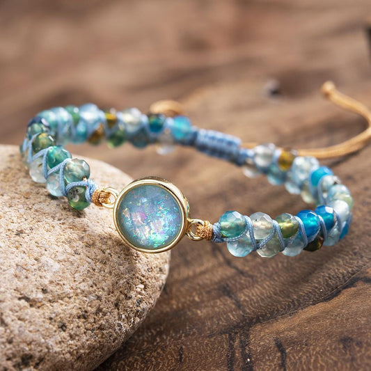 Hypnotising Blauwe Opaal Armband