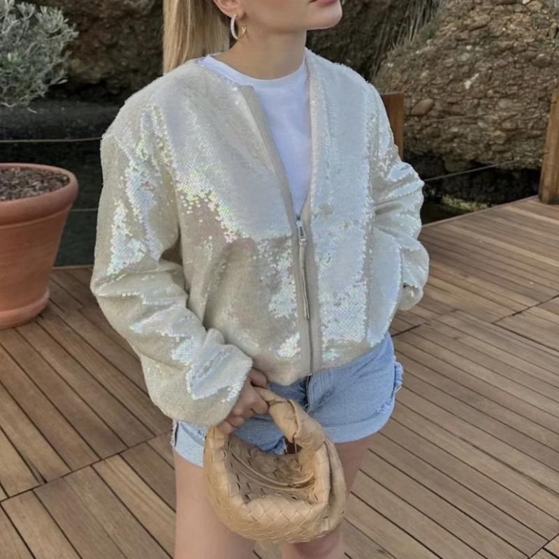 Jorinde - Pailetten Bomber Jacket