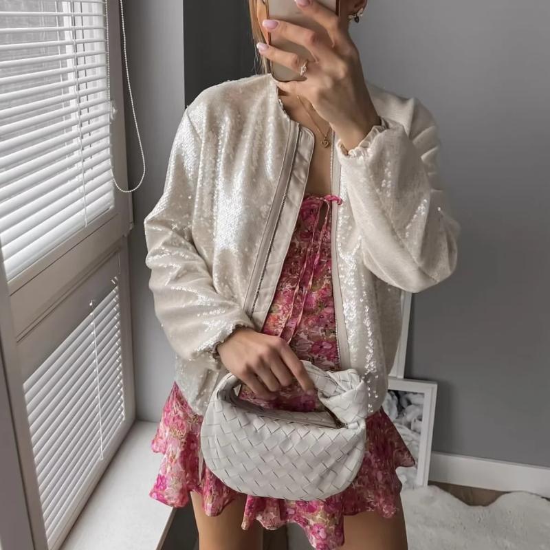 Jorinde - Pailetten Bomber Jacket