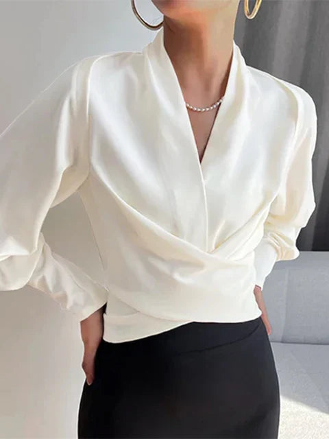 Sophie - Elegante Wikkelblouse