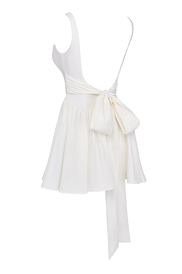 Kinsley - Mini Jurk met Strik