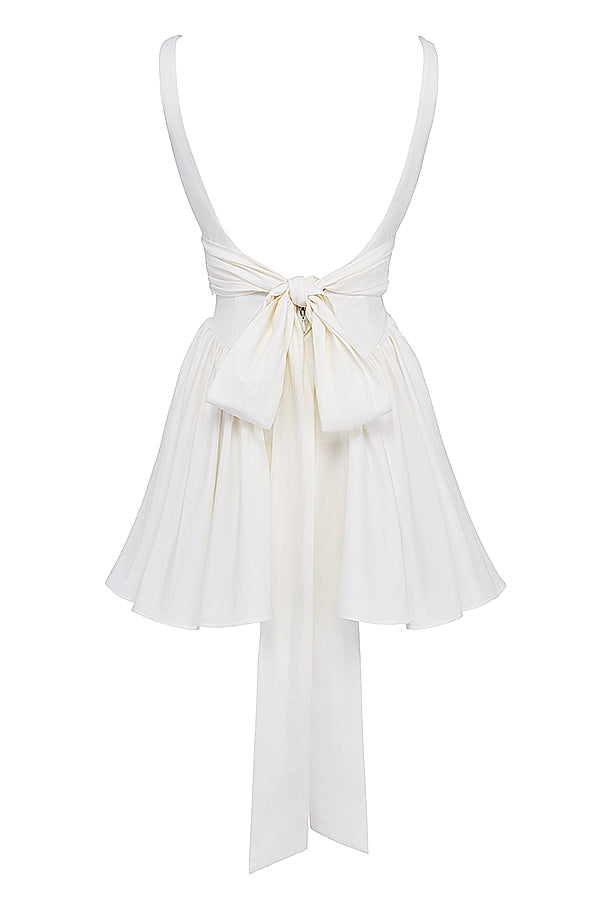 Kinsley - Mini Jurk met Strik