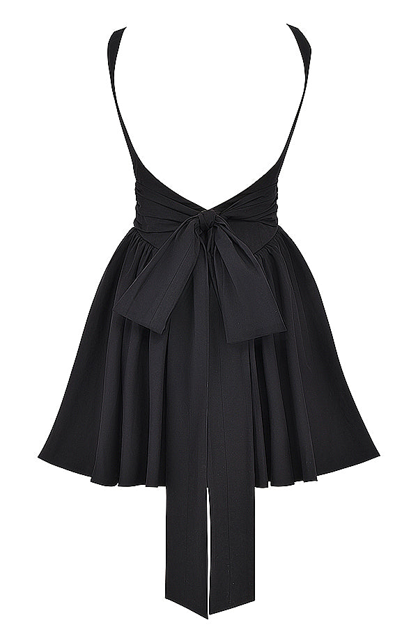 Kinsley - Mini Jurk met Strik