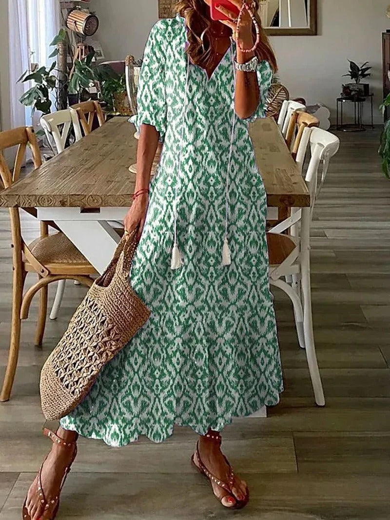 Esme - Bloemen Stijlvolle Jurk