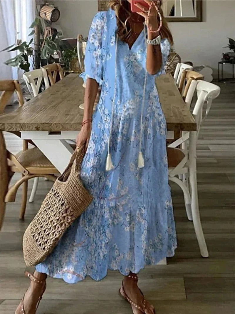 Esme - Bloemen Stijlvolle Jurk