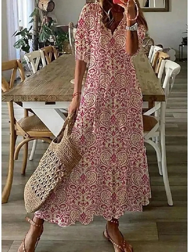 Esme - Bloemen Stijlvolle Jurk