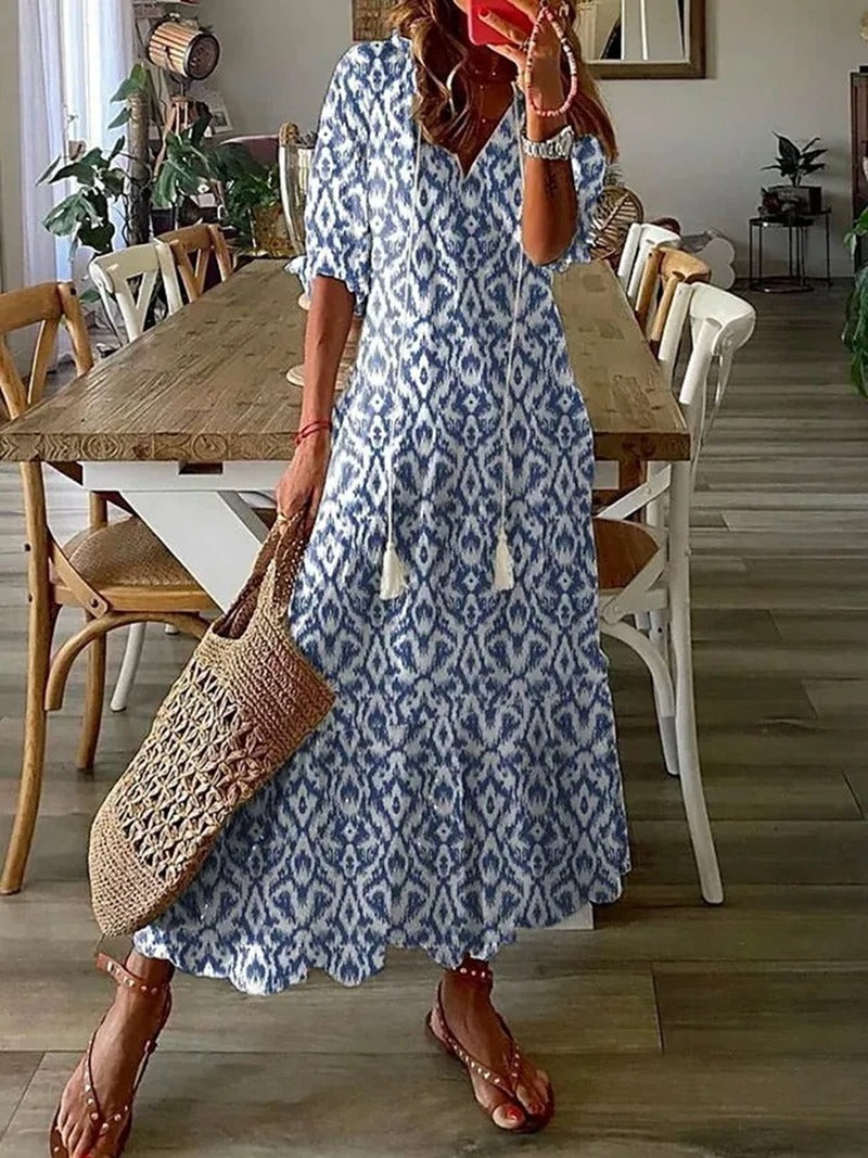 Esme - Bloemen Stijlvolle Jurk