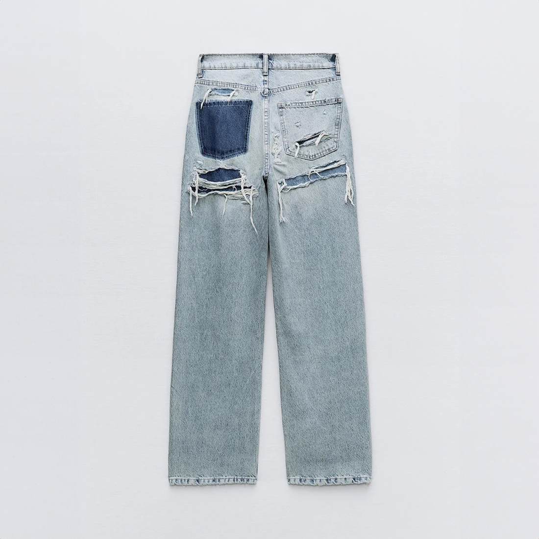 Chloe - Hooggetailleerde Wijde Jeans
