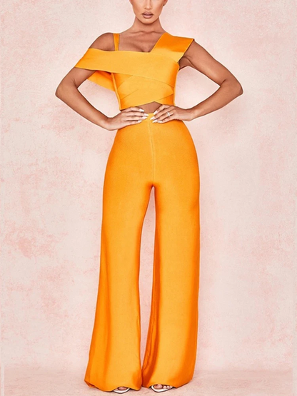 Akesha - Hoge Kwaliteit Tweedelige Damesjumpsuit