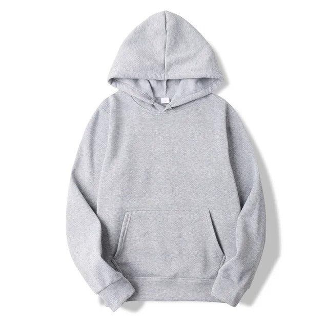 Sasha - Dames Hoodie katoenen oog bedrukt met effen kleur