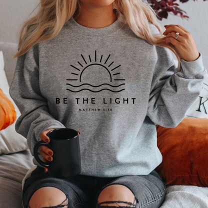 BellaWear 'Be The Light' Comfi en Elegante Jersey Sweater