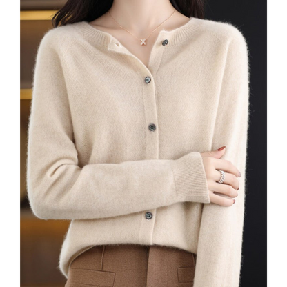 Phileine - 100% Merino Wol Dames Cardigan