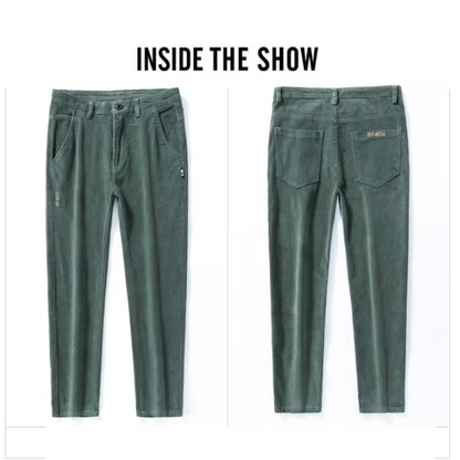 Odette - Corduroy broek met fleece voering en isolatie.