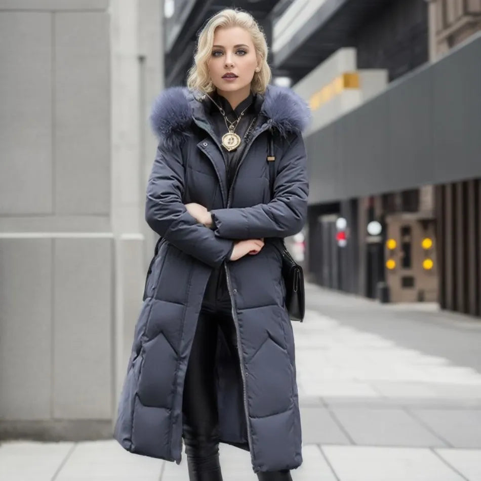 Willemien - Luxe Puffer Jas met Bontmuts