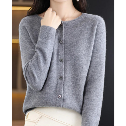 Phileine - 100% Merino Wol Dames Cardigan