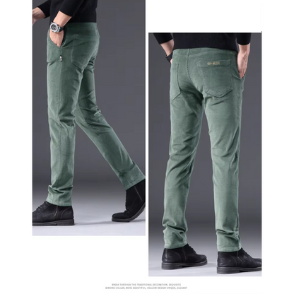 Odette - Corduroy broek met fleece voering en isolatie.