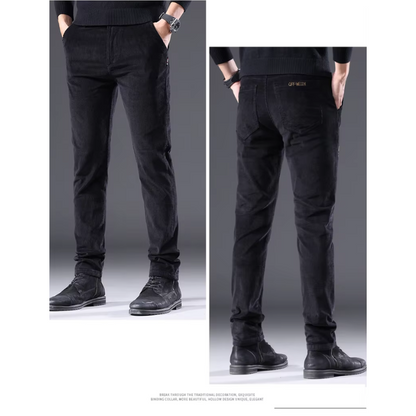 Odette - Corduroy broek met fleece voering en isolatie.